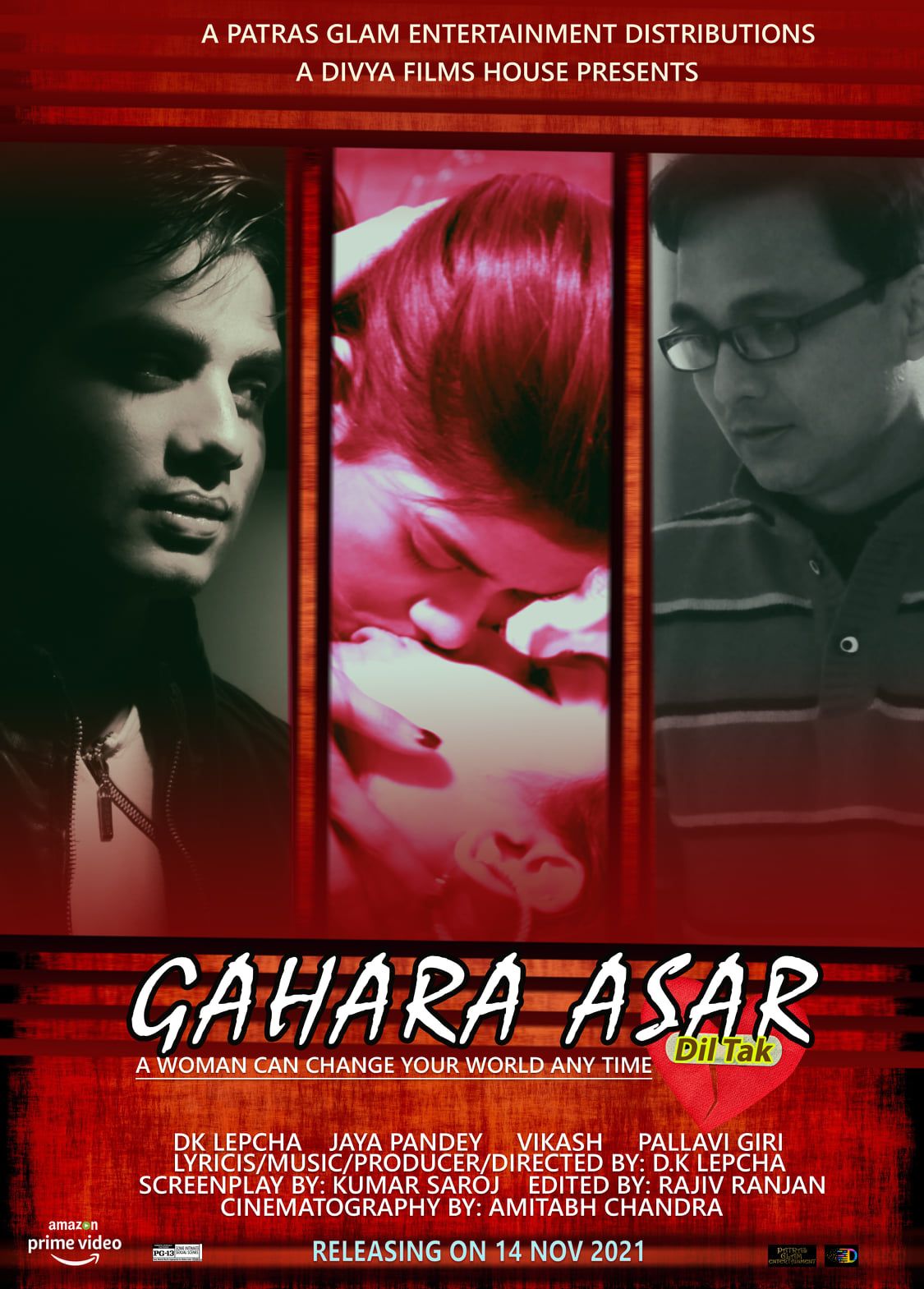 [18+] Gahara Asar Dil Tak (2021) Hindi HDRip download full movie